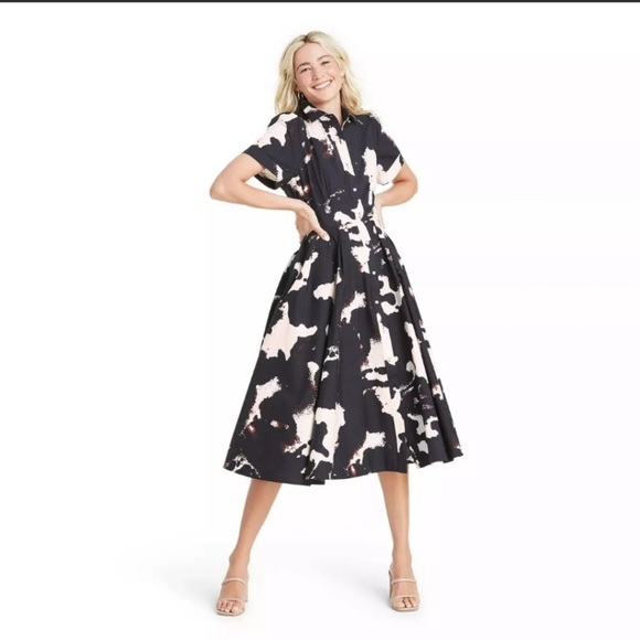 Alexis Dresses Alexis For Target Short Sleeve Shirtdress Black